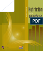 Resultados de La ENSANUT 2006 Nutrición