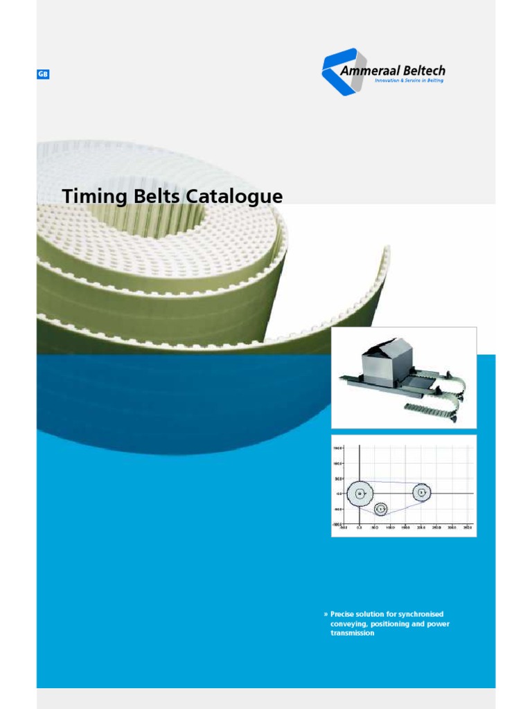 Timing Belt Catalogue Resume PDF Industries Industrial Processes