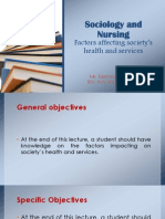 Sociology and Nursing