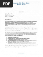 Progressive's letter to Obama on drones