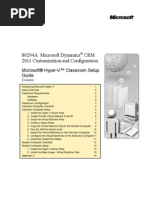 80294A: Microsoft Dynamics CRM 2011 Customization and Configuration