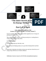 Part I of Part II Inner Secrets of The Ez Energy Method