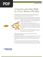 Blanchard Critical Leadership Skills