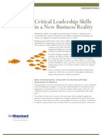 Blanchard Critical Leadership Skills