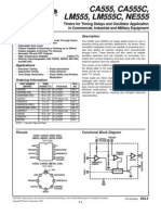555 Oscilador Datasheet PDF