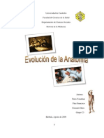 Evolucion de La Anatomia