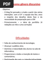 Apresentação do blog