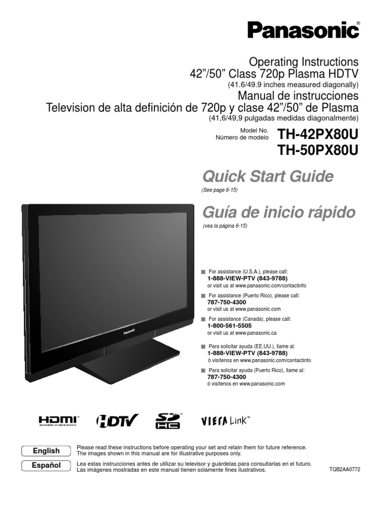 Panasonic Th 42px75u Plasma Tvservice Manual