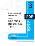 NV Grade 3 Reading