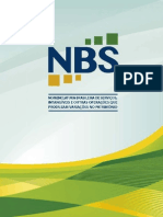 Cartilha NBS - Nomenclatura Brasileira de Serviços