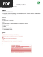 Atividades de Lingua Inglesa 12