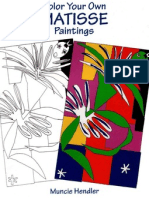 Color Your Own Matisse Paintings