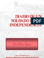 Diario de Un Soldado de La Independencia 1814-1825