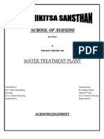 First Page of Water Treatment