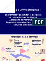 Efectos Simpaticomimeticos y Antagonistas Anhihipertensivos