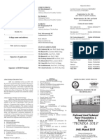 National Level Technical Paper Presentation & Technical Quiz - TECHNIKA-2013 at Akshaya Institute of Technology, Tumukur, Karnataka 14th March 2013