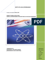 Issues & Controversies of Recent Indo-US Nuclear Agreement (123 Agreement)