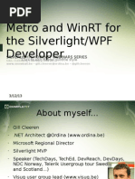 Windows 8 for the XAML Developer Part 1