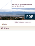 Jakarta-Bandung Region Development and the Phenomenon of New Towns