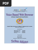 Voice Based Web Browser