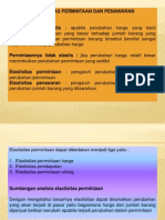 Kuliah 2 Elastisitas Demand & Supply