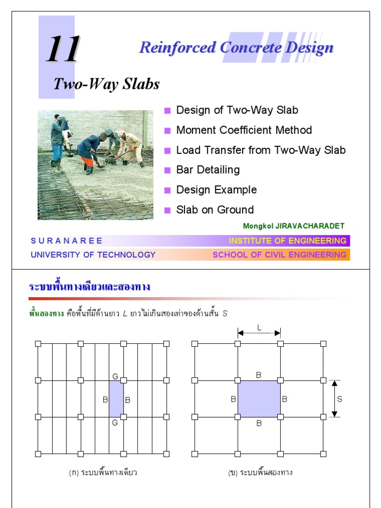 Two-Way Slab Design and Details | PDF | Beam (Structure) | Structural ...