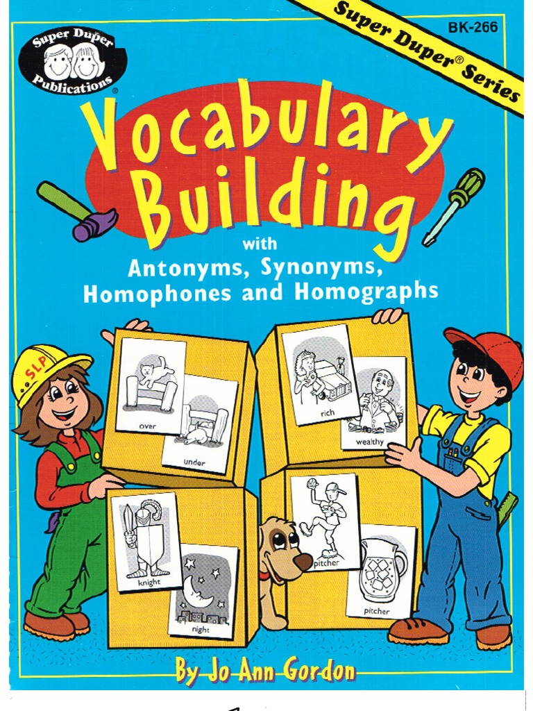 Vocabulary builder pdf