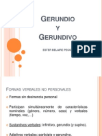 Gerundio y Gerundivo