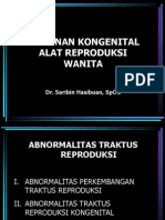 Kelainan Kongenital Alat Reproduksi Wanita