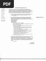 9/11 Commission Document Request For Pentagon About Military Exercises, Use of Aircraft As Weapons