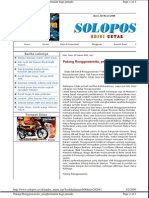 Solopos 23feb09 F 1solo Raya Pers Patung Ronggowarsito Penghormatan Bagi Jurnalis