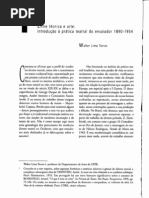 TORRES, Walter Lima. Entre a técnica e a arte