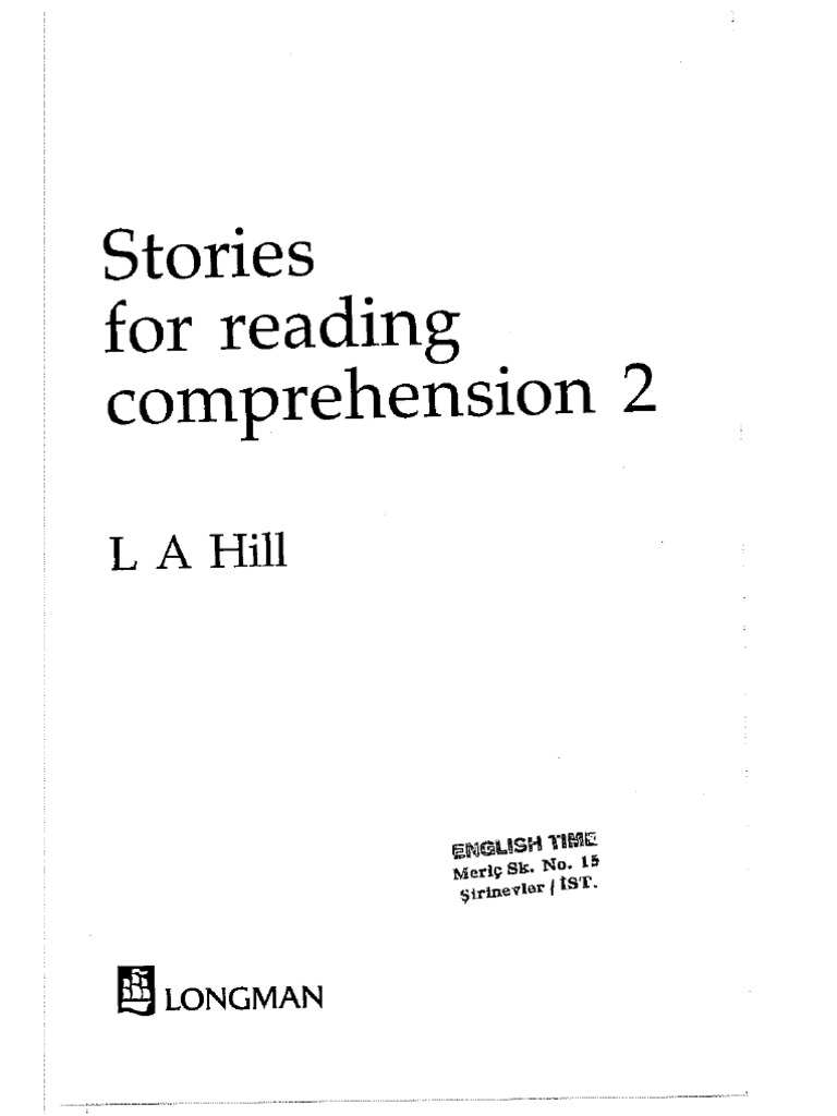 Stories For Reading Comprehension 2 | PDF | Foreign Language Studies