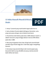 12 Fakta Menarik Piramid Di Khufu