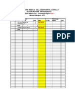 Daily Report Admisson & Discharge