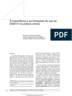 Matos&Cols-2005-A Importancia e as Limitacoes DSM-IV Na Clinica