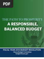 Fy 14 Budget