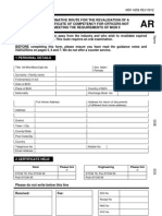 Alternative Route For The Revalidation of A Certificate of Competency For Officers Not Meeting The Requirements of MGN 9