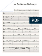 Gary Moore - Parisienne Walkways Sheet Music PDF