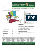 Semana Epidemiológica 1/2013, Del Sistema de Vigilancia de Sanidad Animal Santa Cruz, Bolivia