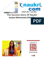 The Success Story of Naukri