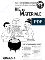 Materie en Materiale (Graad 4 Afrikaans)