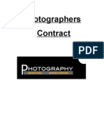 Photographers Contract