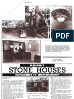 1986 Daily Tribune History of Stone Homes On W Drayton in Ferndale Michigan (990 W. Drayton Avenue and 355 St. Louis Street)
