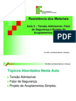 aula3_TENSÃO ADMISSIVEL