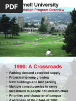 Cornell Transportation Program Overview, 1990-2005, by David Jay Lieb, July 2005
