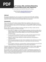 Ericsson Position Paper w3c Wtv Ws3