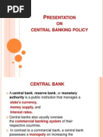 central banking ppt