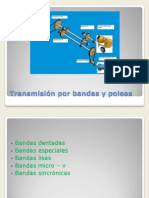 Transmisic3b3n Por Bandas y Poleas