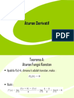 Aturan Derivative